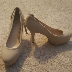 Nude Pink High Heels